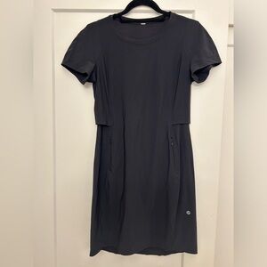 Lululemon Go and Endeavour Dress in Black